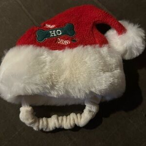 Old Navy Red and White Pet Santa Hat